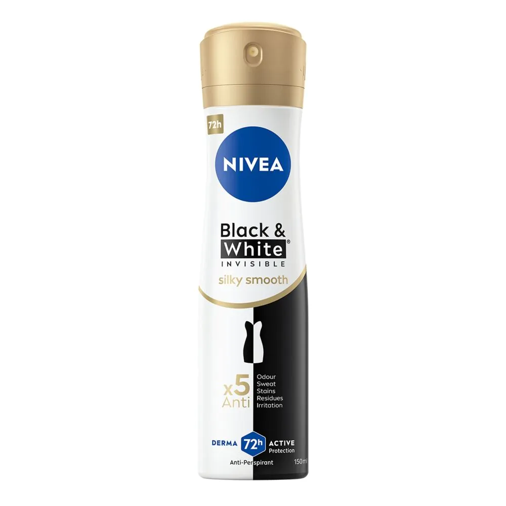 Nivea Deo Spray Black&White Silky Smooth