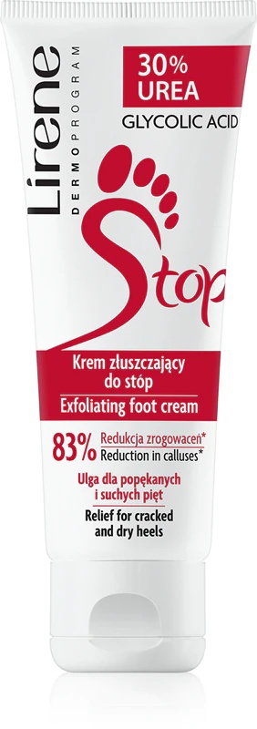 Lirene Podology Foot Care nežna piling krema za noge
