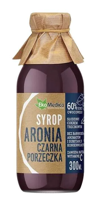 EkaMedica Syrop Aronia Czarna Porzeczka