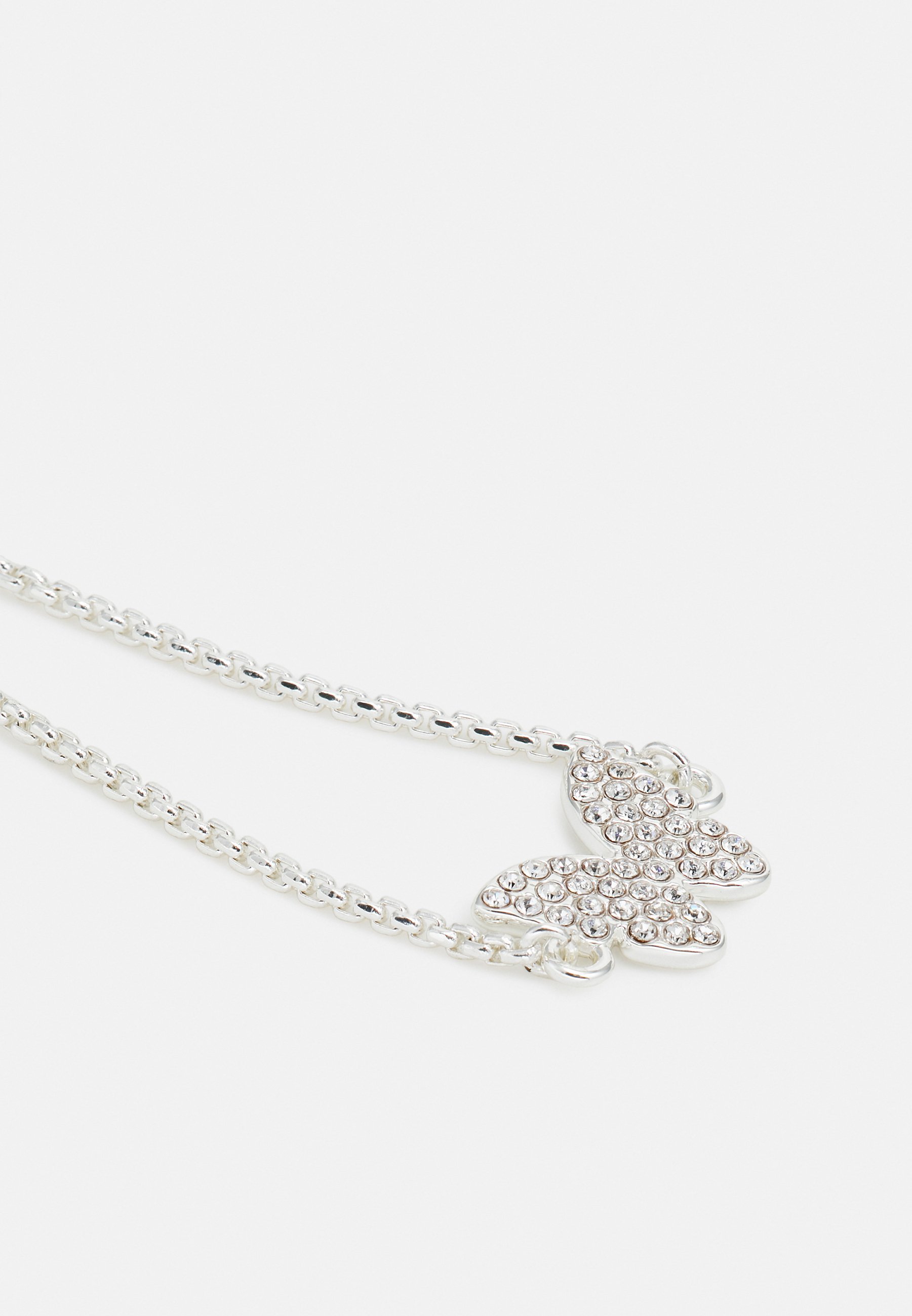 DKNY CARDED PAVE - Armband - zilverkleurig