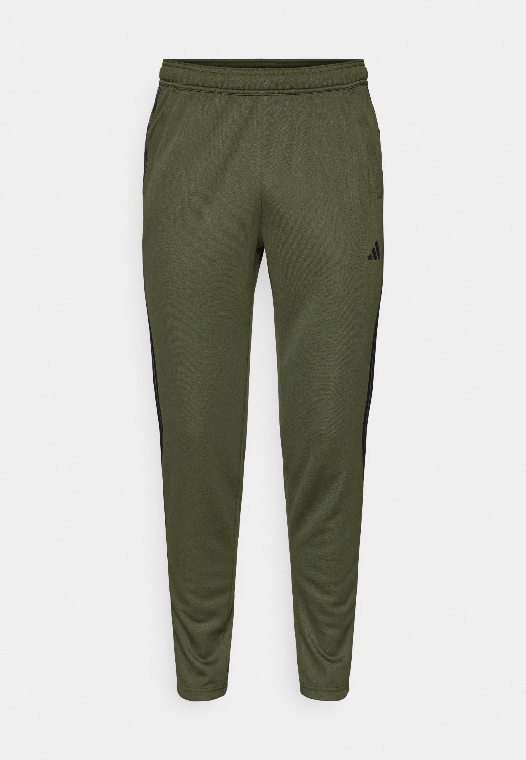 adidas Performance TRAIN ESSENTIALS 3-STRIPES - Trainingsbroek - nachtcamouflage/zwart