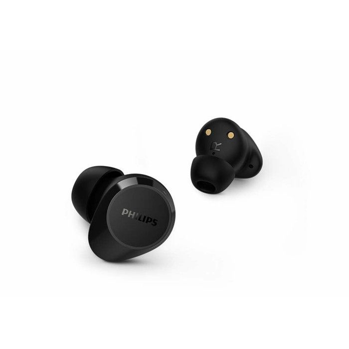 Auriculares inalámbricos - PHILIPS - TAT1209BK - Negros - Micrófono integrado - Batería de larga duración