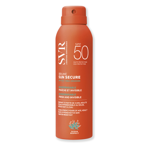 Protector solar corporal en bruma SVR SUN SECURE SPF 50+, 200 ml
