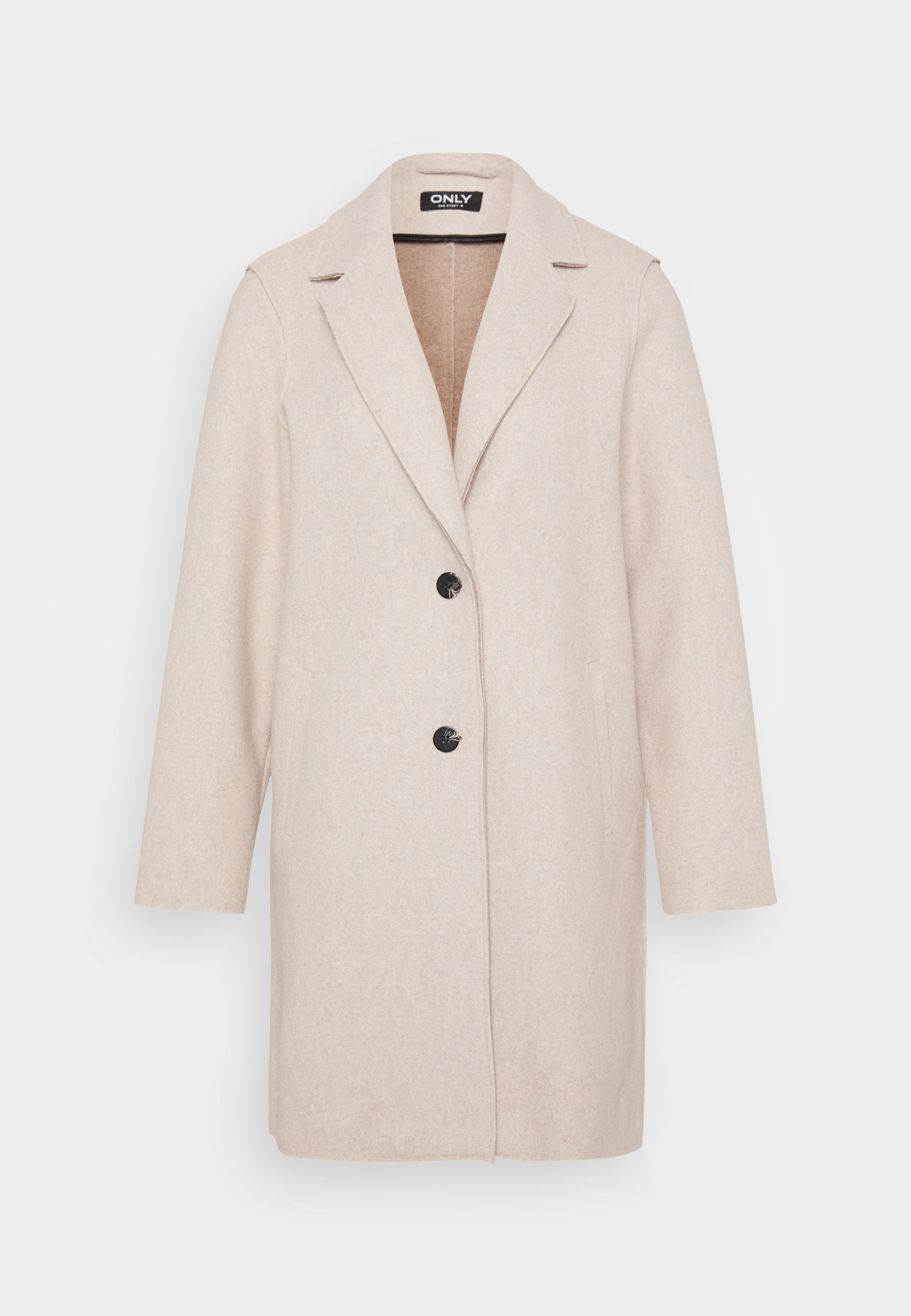 ONLY Petite ONLCARRIE BONDED COAT - Cappotto classico - hummus melange