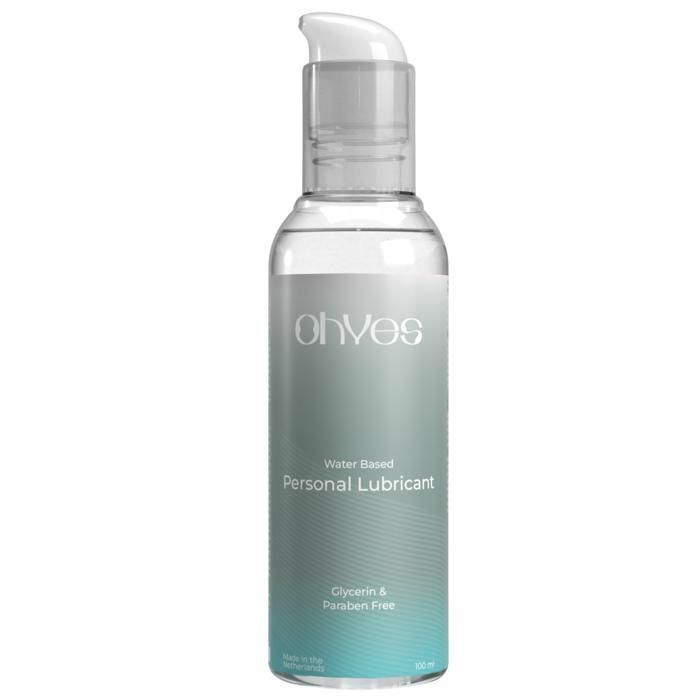 OHYES Lubrifiant à base d'eau - Lubrifiant pour femmes et hommes - Sans parabènes ni glycérine - 100 ml