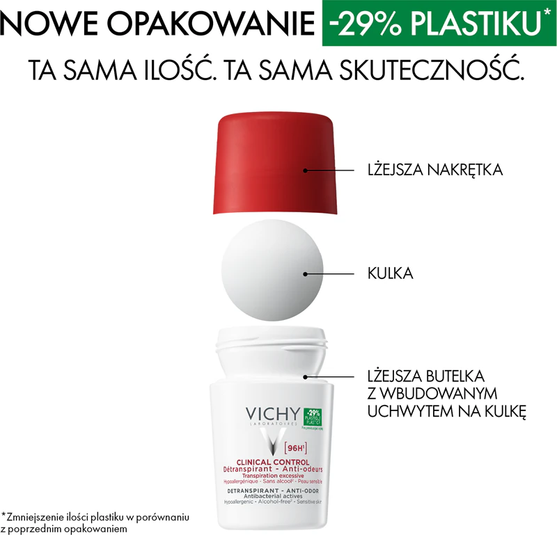 Vichy Detranspirant antityperspirant roll-on