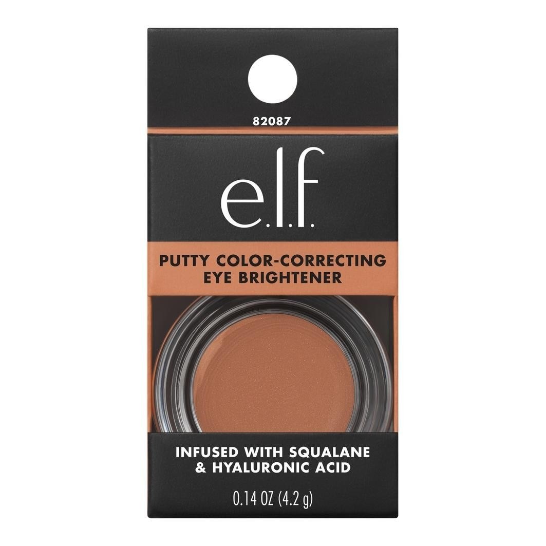 elf Cosmetics glina za sjenilo za oči, posvjetljivač za oči koji korektira boju, svijetla nijansa – 4,2 g