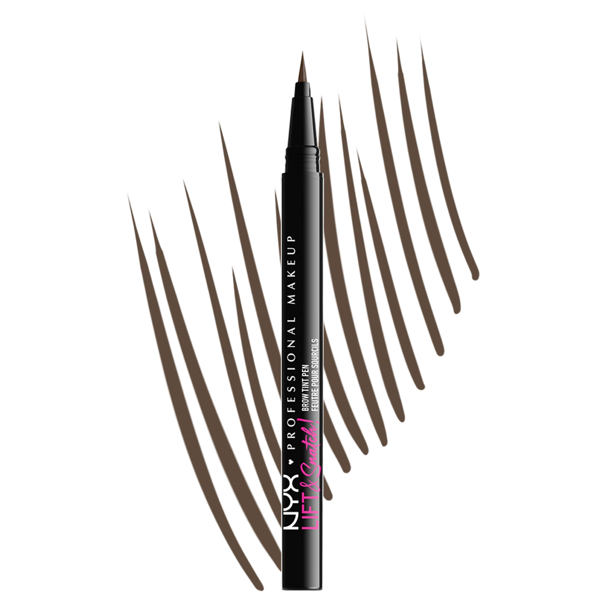 Lift N Snatch Szemöldök Tint Pen Ash Brown - NYX Professional Makeup