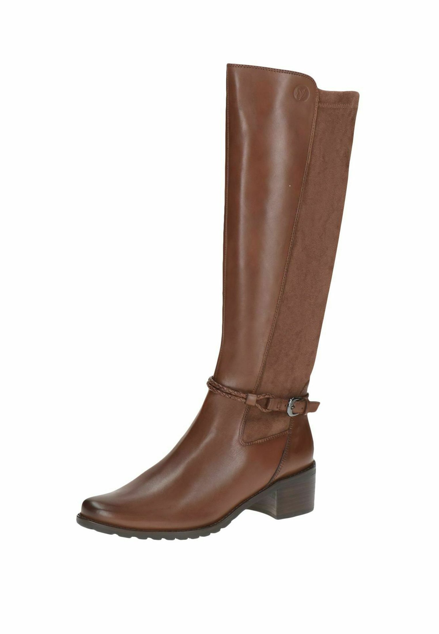 Caprice ELEGANTE - Cowboy-/motorlaarzen - cognackleurige kam