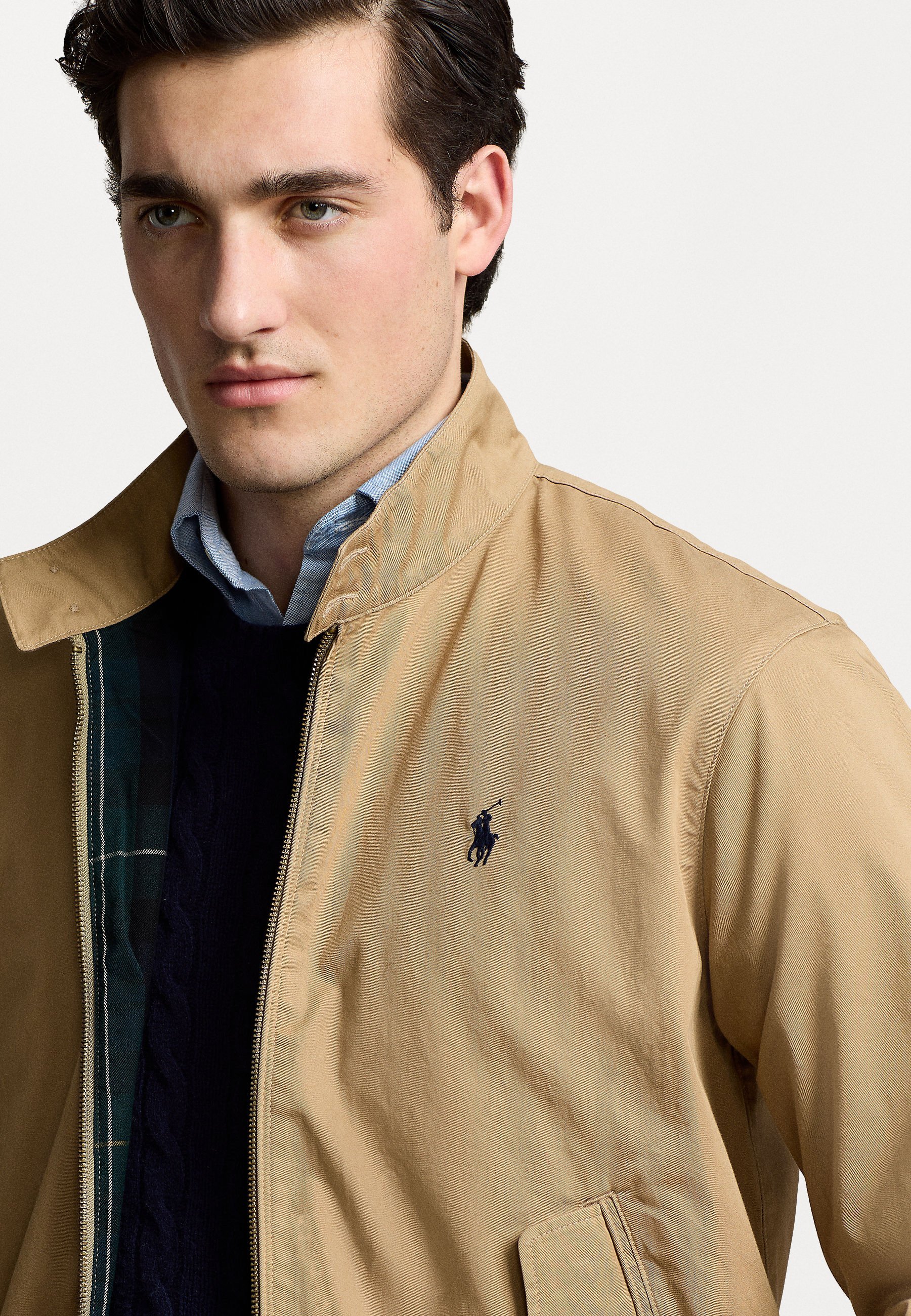 Polo Ralph Lauren twilljack - bomberjack - cafébruin