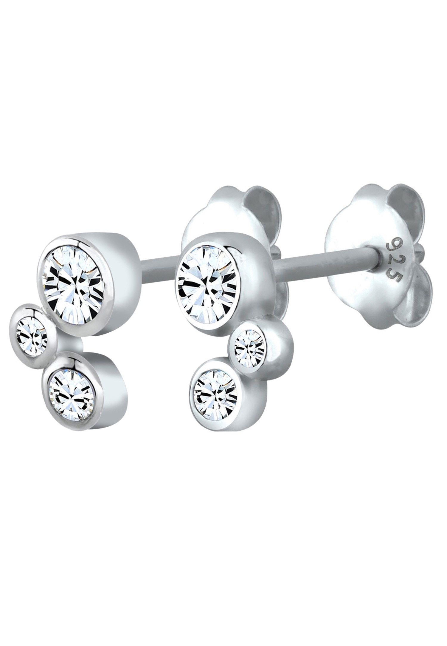 Elli Bouchon Geo pour Femmes avec Cristaux en Argent Sterling 925