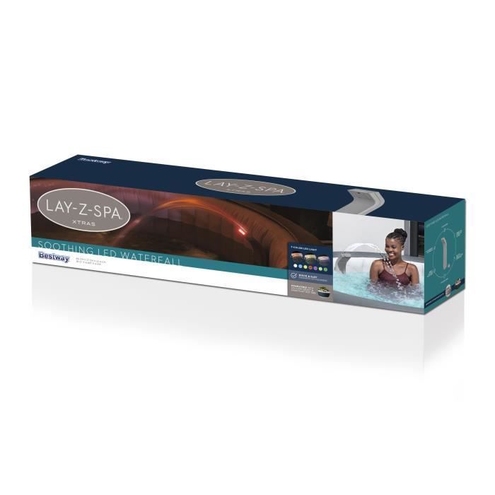 Fuente de spa Bestway - Con LED de 7 colores