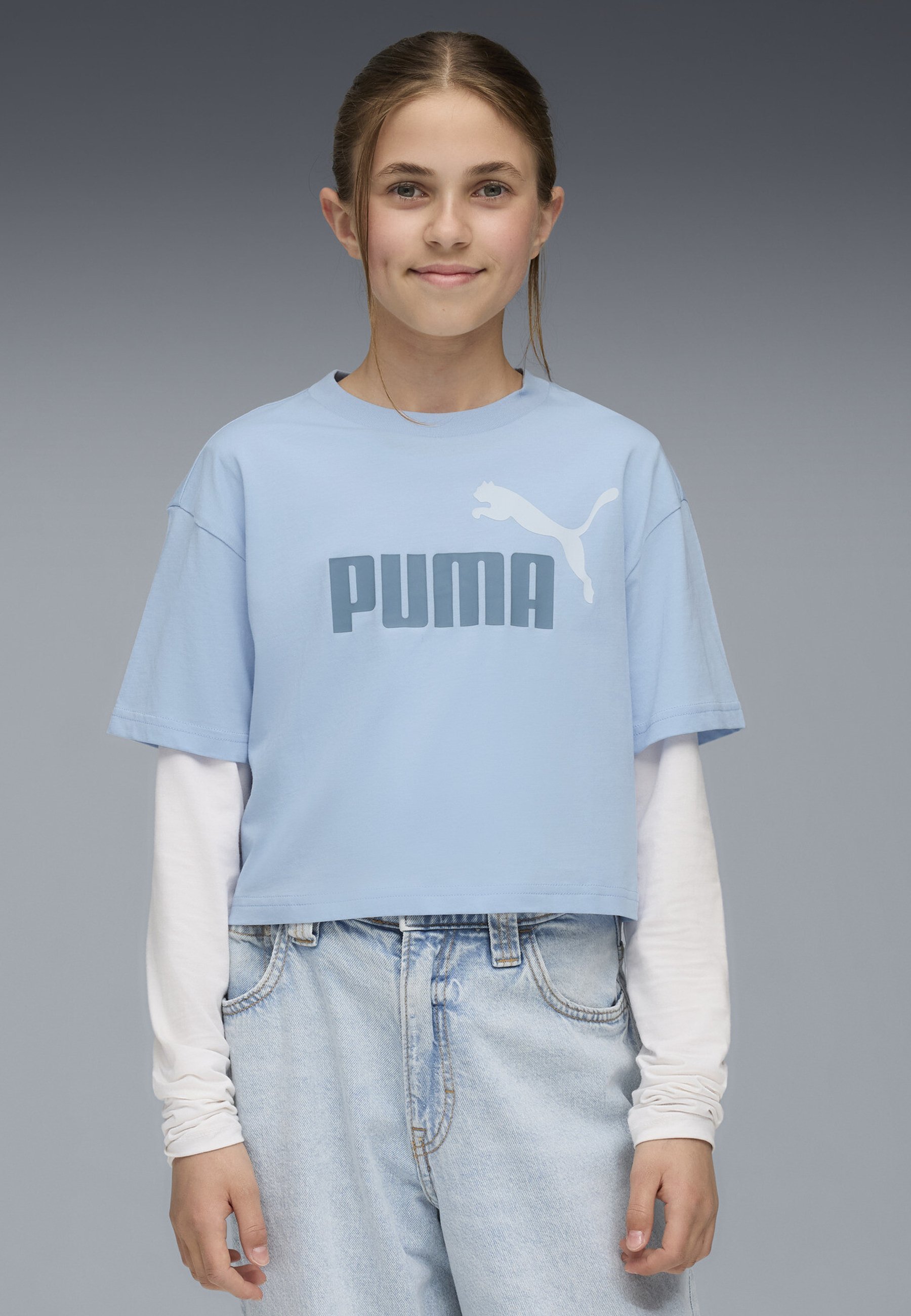 T-shirt con logo Puma - stampa - haute tropic