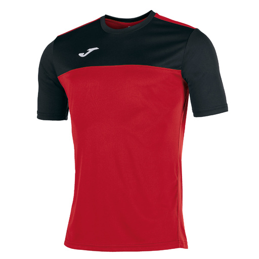 Camiseta Manga Corta Joma Winner Rojo Negro