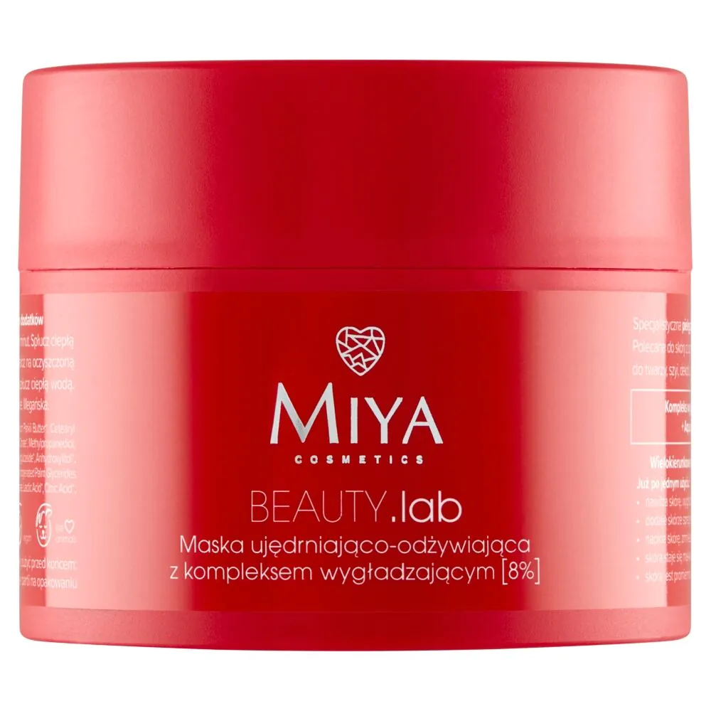Miya Beauty.Lab Maska Ujędrniająco-Odżywiająca z kompleksem Wygładzającym (8%)