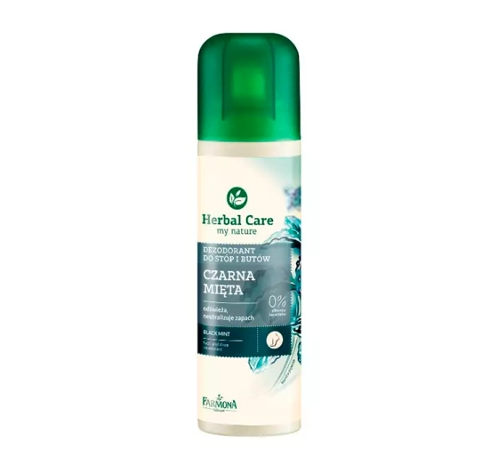 Farmona Herbal dezodorant do stóp i butów Czarna Mięta 150 ml
