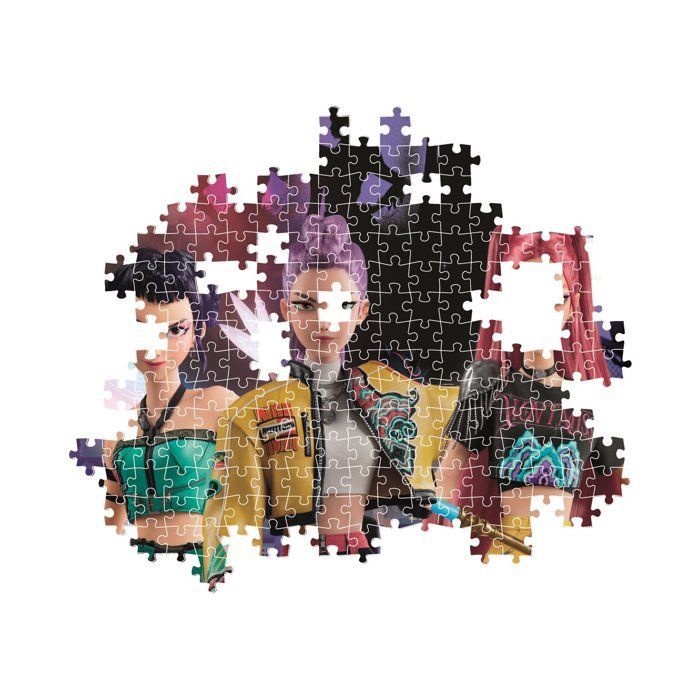 Clementoni - Caçadores de Demônios K-Pop - Quebra-cabeça de 500 peças