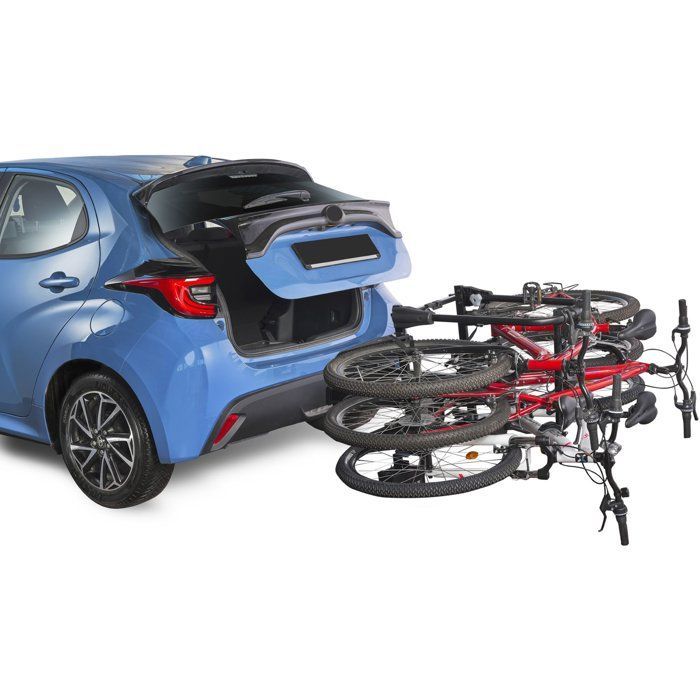 Portabicicletas para coche Green Valley Disco para 3 bicicletas - Portabicicletas para coche