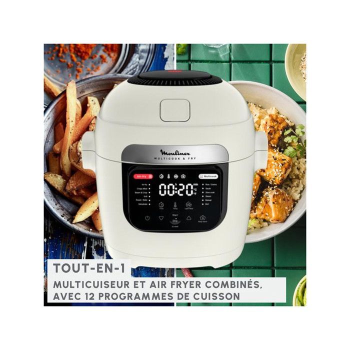 MULTICOOKER A PRESSIONE E EBOLLIZIONE MOULINEX - MZ7301F0