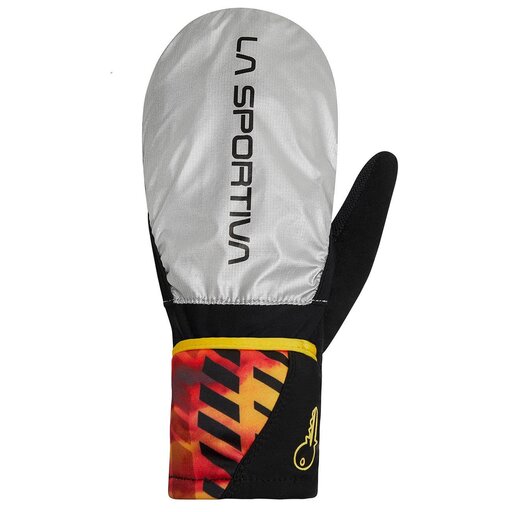 Guantes Trail Gris Amarillo Negro La Sportiva