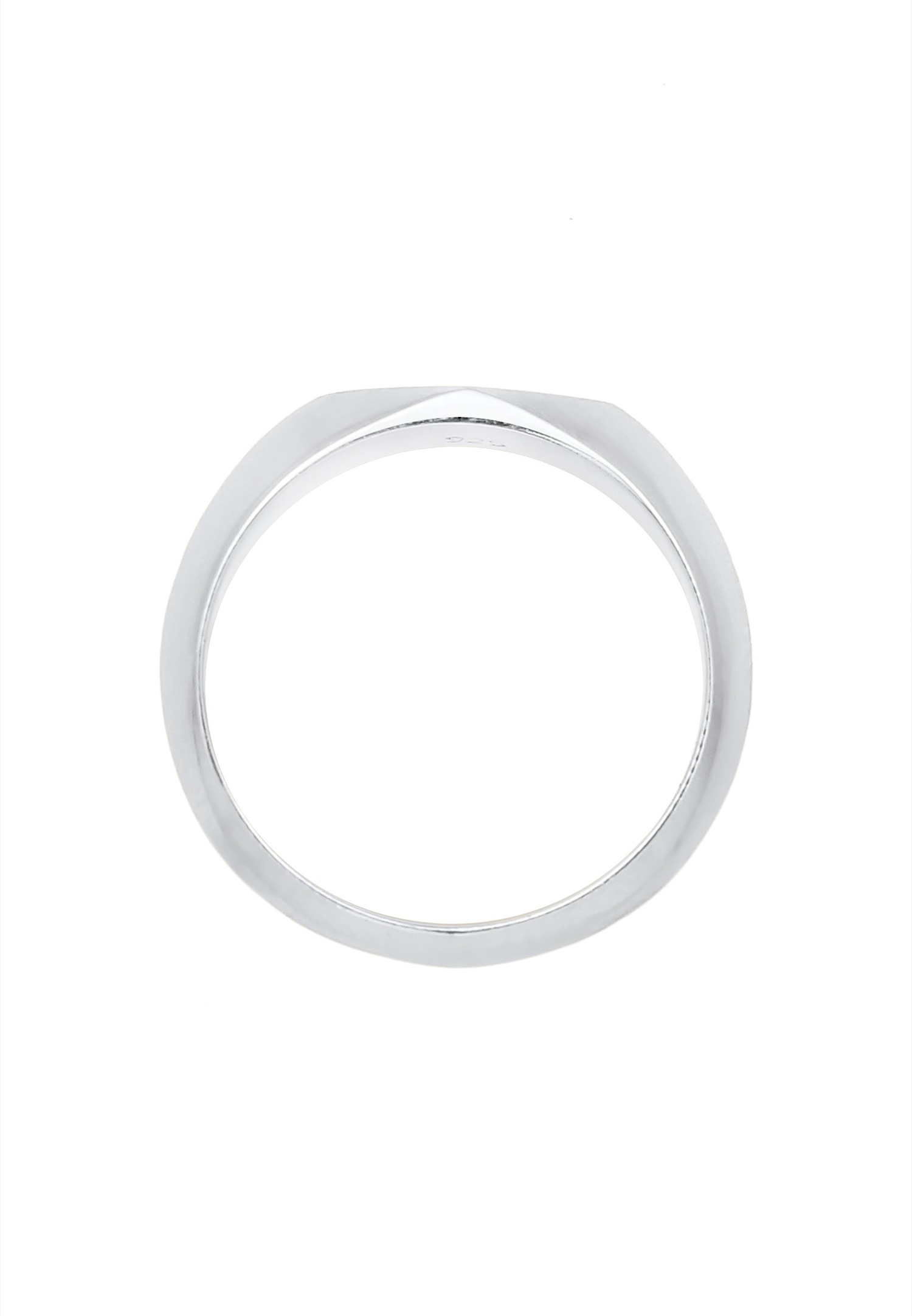 Elli Pinky Minimale Bague Femme - Argent (925/1000)
