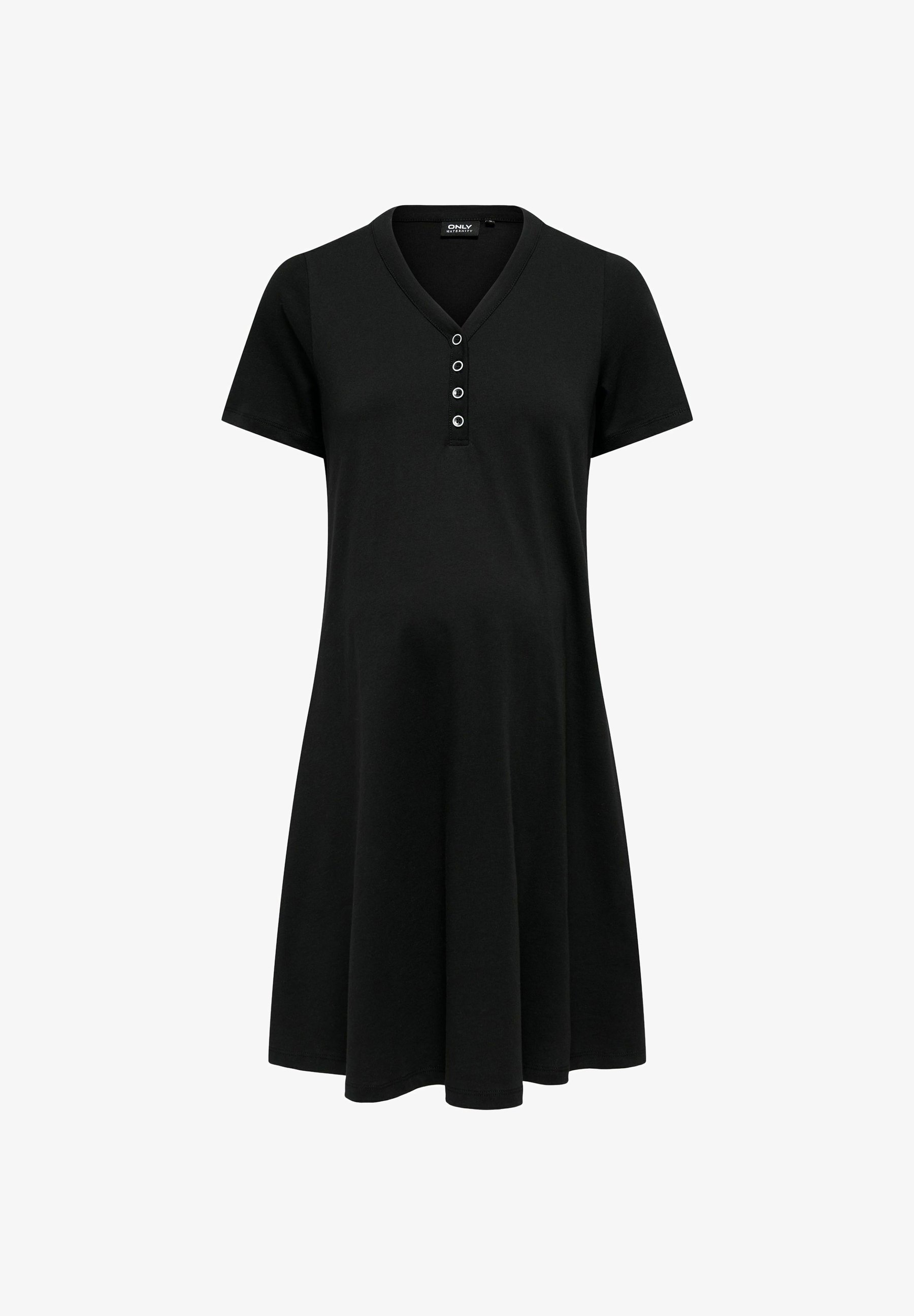 ONLY MATERNITY Jersey jurk - zwart
