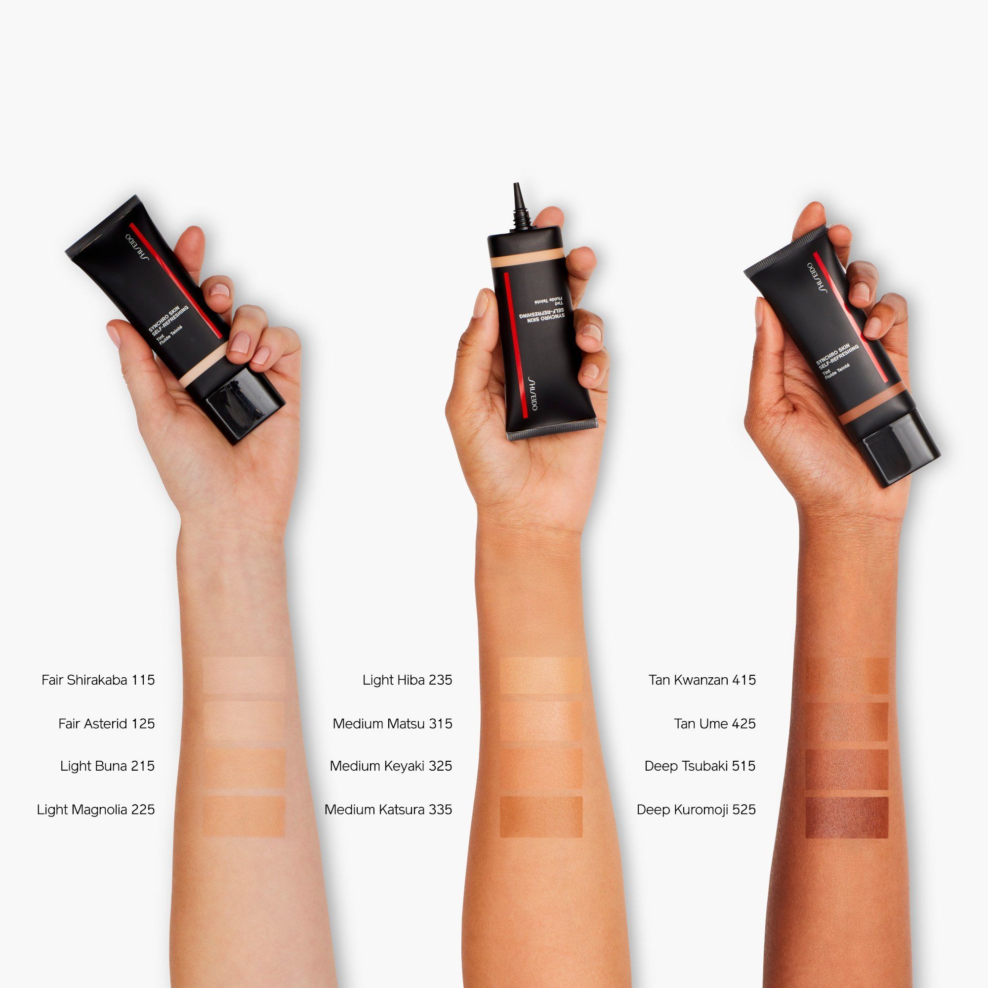Synchro Skin samoosvježavajući nijansirani puder Luksuzni puderi