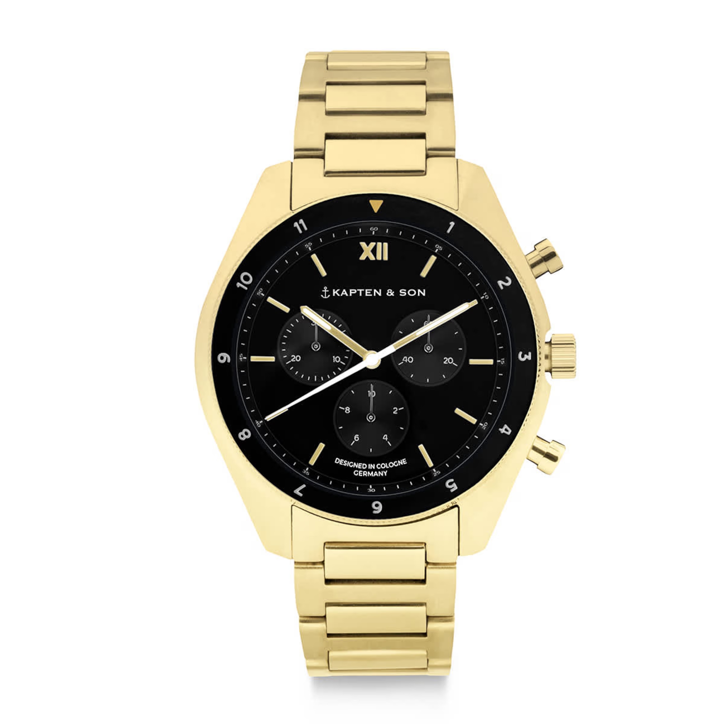Acier noir Rise Gold