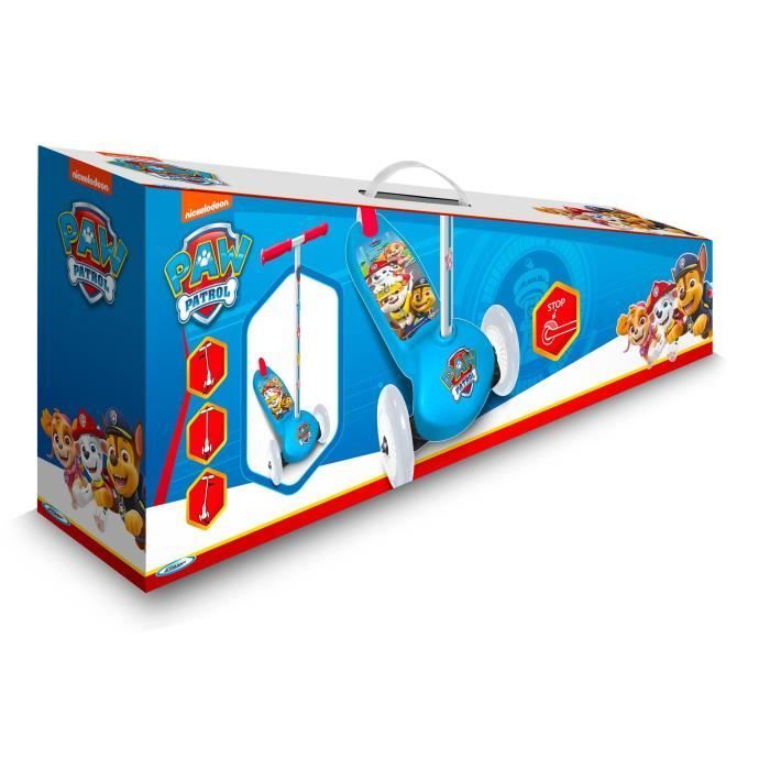 Patinete infantil de 3 ruedas con dirección - PAW PATROL - PA450045