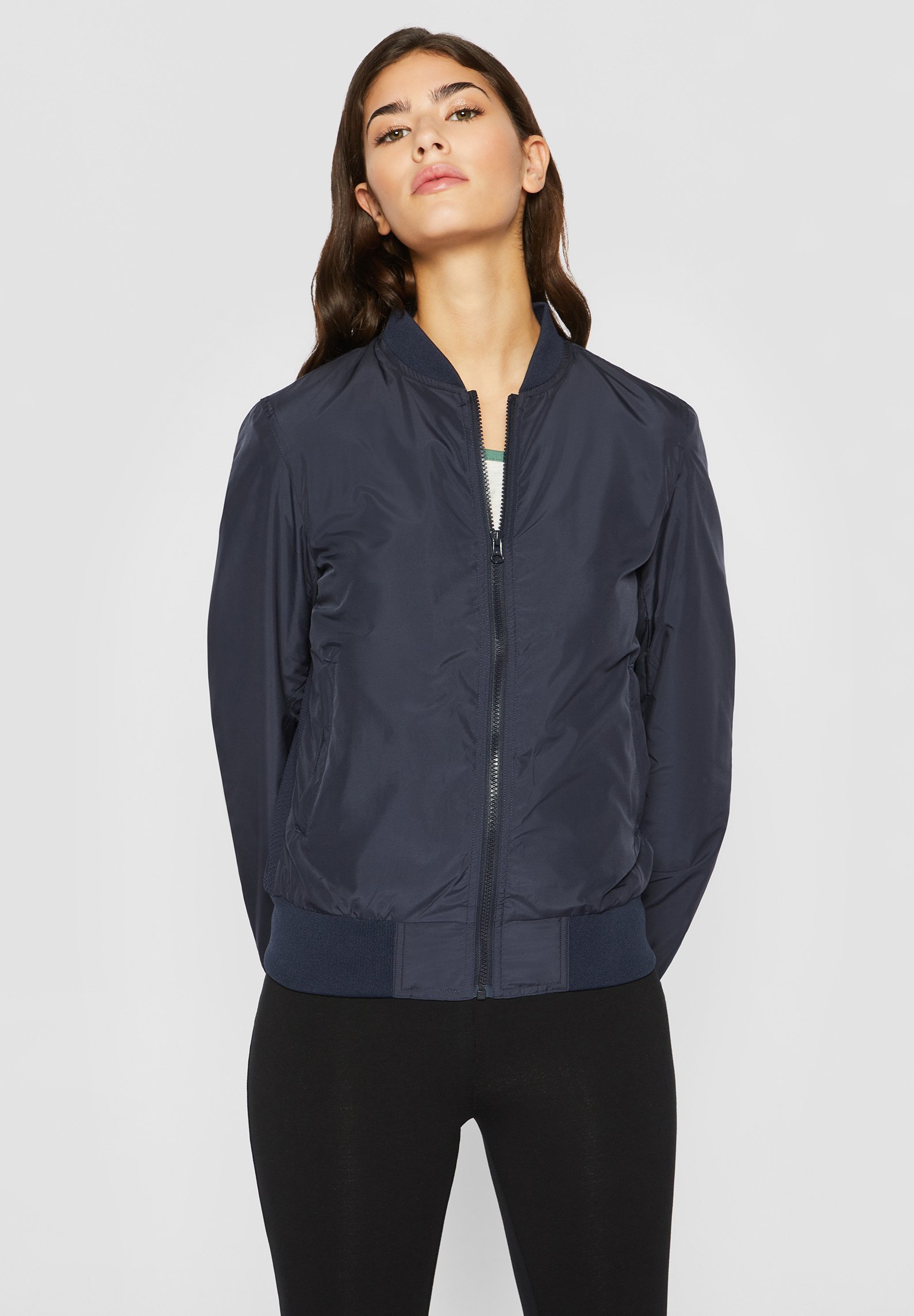 Urban Classics bomberjack - marineblauw
