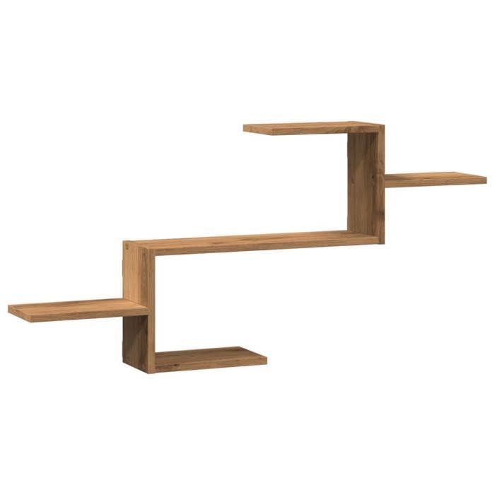 vidaXL Étagère murale chêne artisanal 104x15x49 cm bois d'ingénierie 853208