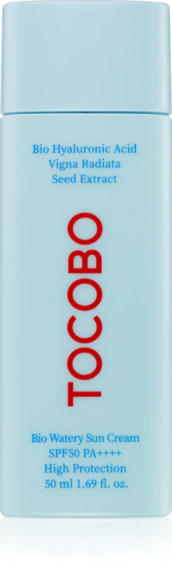 TOCOBO Bio Watery Sun Cream lehký gelový hydratační krém SPF 50+