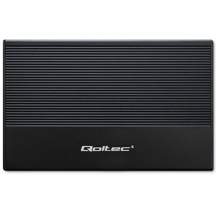 Disco rigido SSD esterno - Qoltec - 52277 - 2 TB - USB 3.0 - Nero