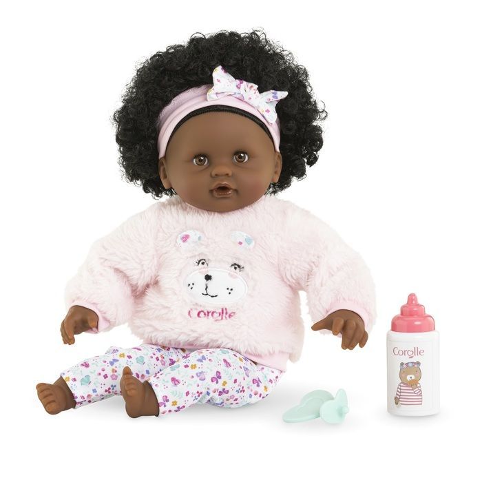 Vauvanukke - Corolle - Caroline Cuddle Baby - 30 cm - Pehmeä vartalo - Sisältää lisävarusteita