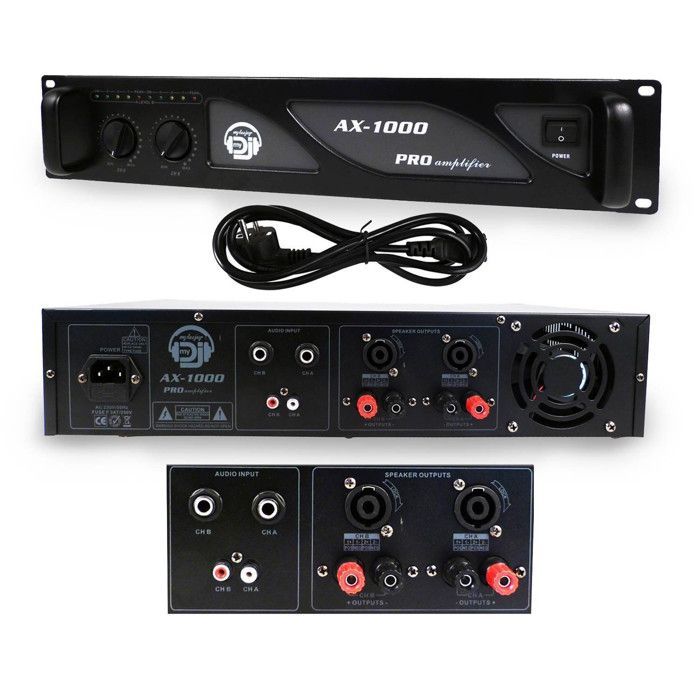 PA system package: 2 passive 12