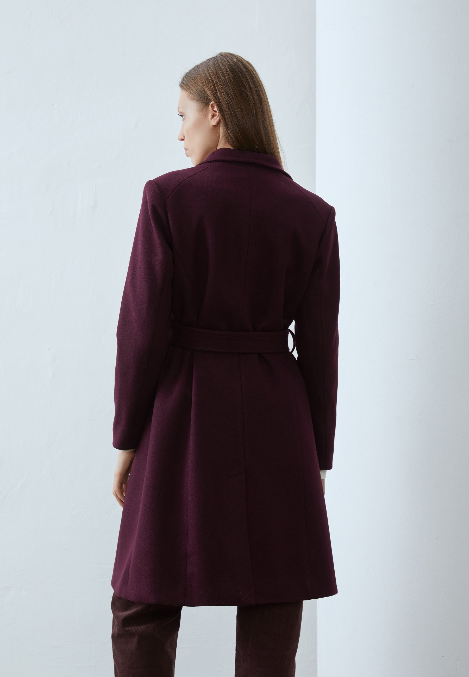Anna Field Classic jas - bordeaux