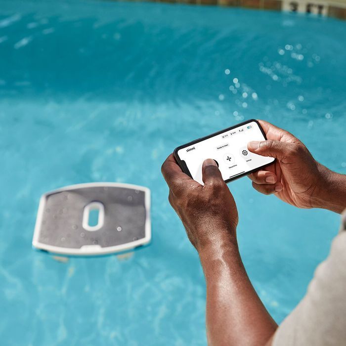 Dolphin Robot nettoyeur de surface autonome solaire - skimmi