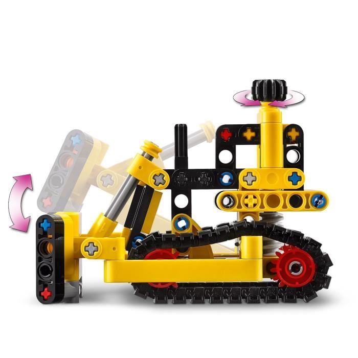 LEGO® 42163 Technic Bulldozer, Building Toy for Children, Excavator Vehicle