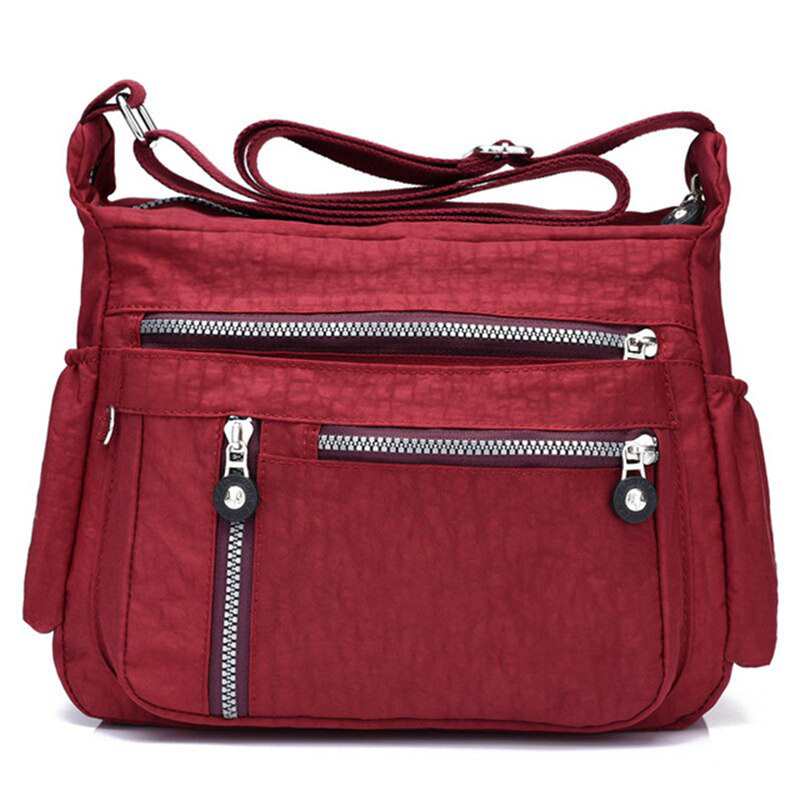 Borse a tracolla da donna in nylon di alta qualità, borse casual a tracolla da donna, borsa da viaggio impermeabile, borsa femminile
