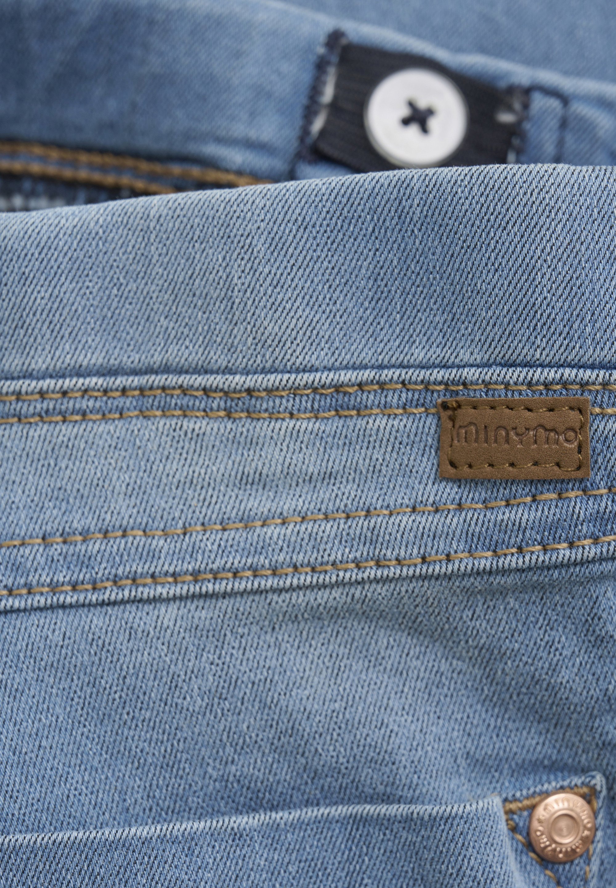Minymo POWER - Jeggings - azul claro acinzentado