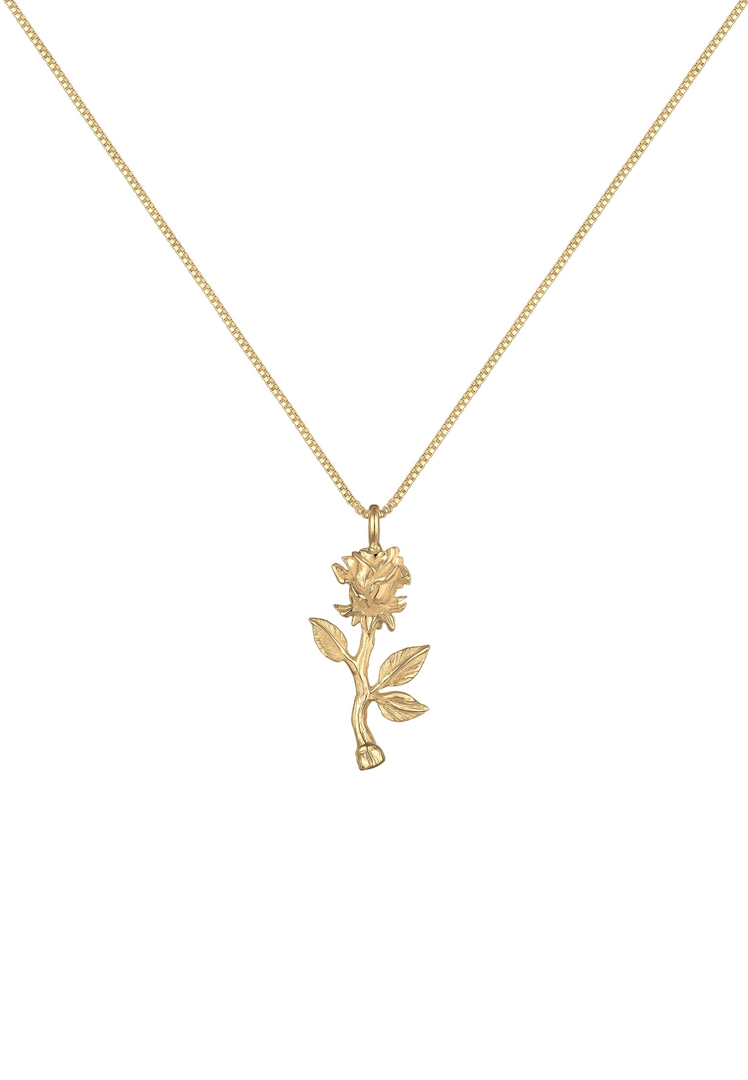 Elli Pendentif de Rose pour Dames en Argent Sterling 925