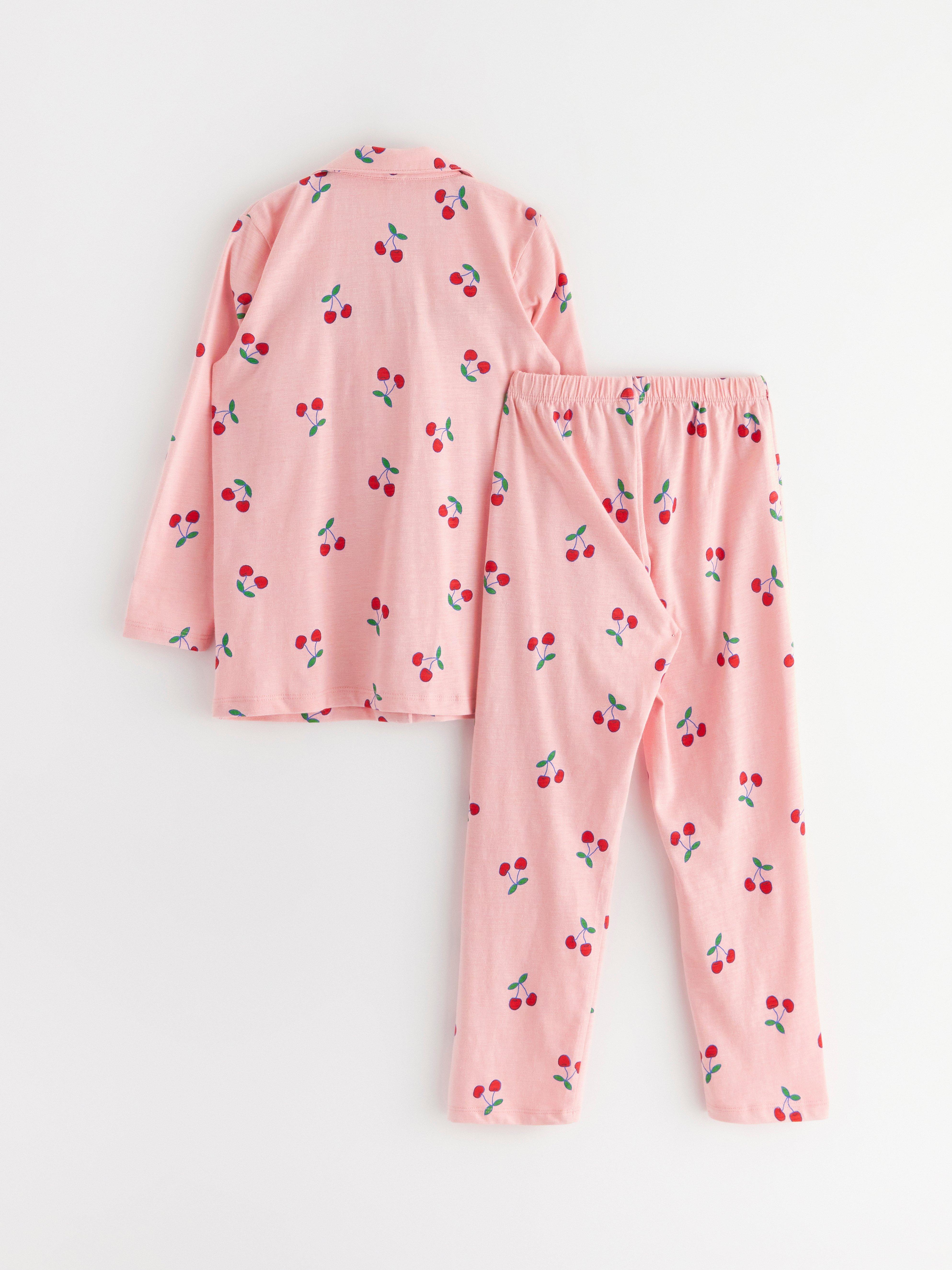 Pijama rosa claro