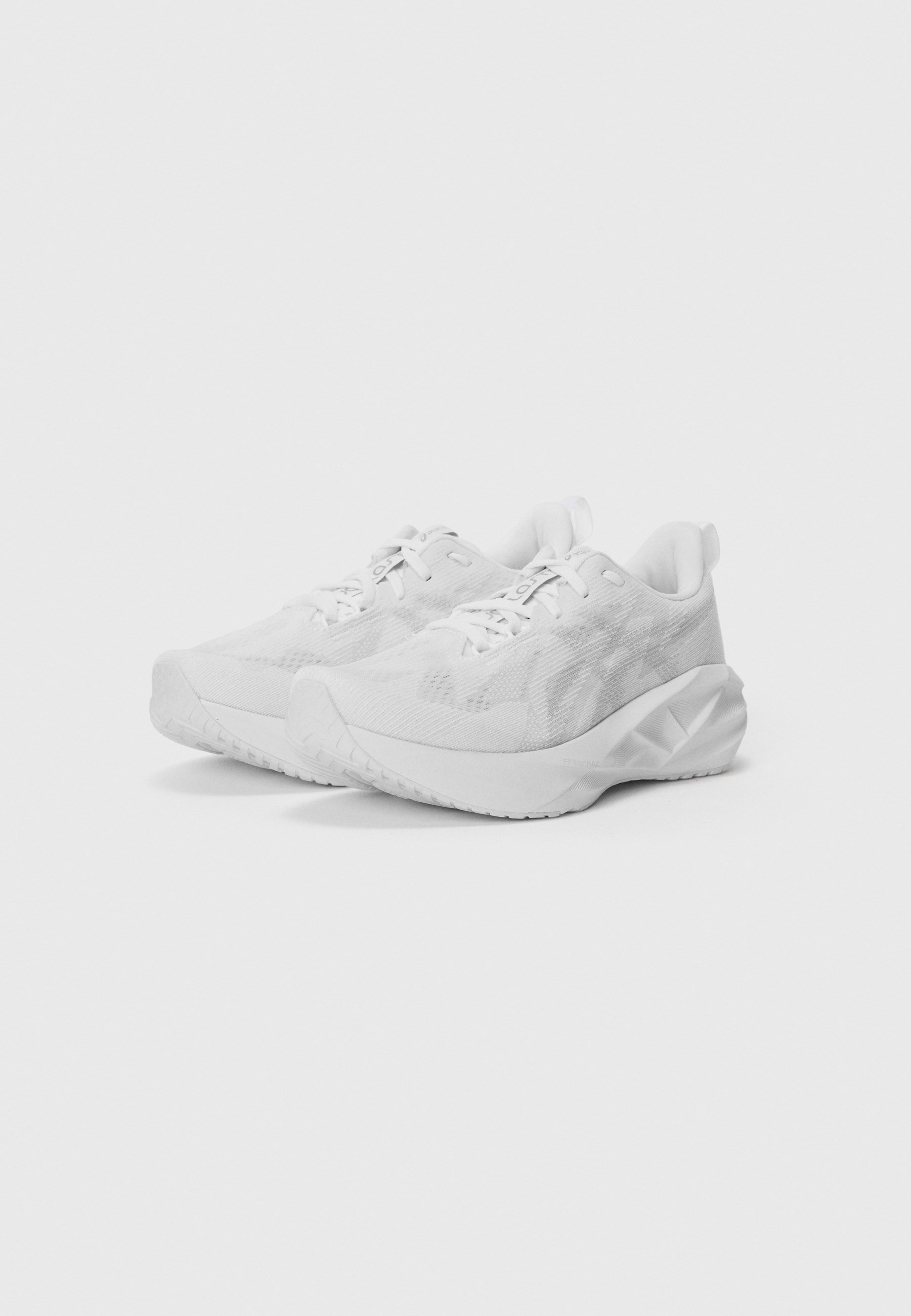 ASICS NOVABLAST 5 - Hardloopschoenen voor op de weg - wit/piedmontgrijs