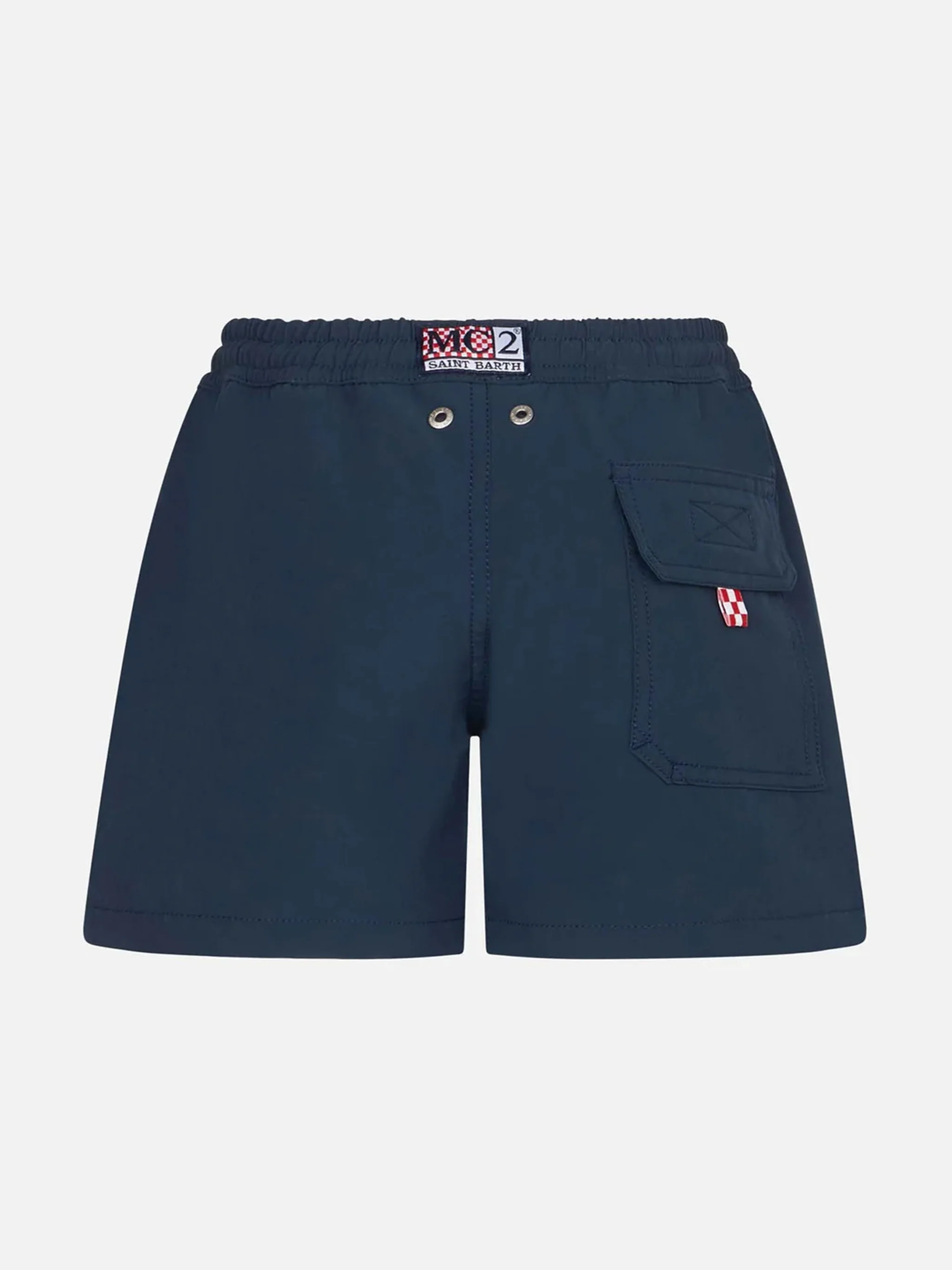 Marineblauwe comfortabele zwemkleding voor jongens