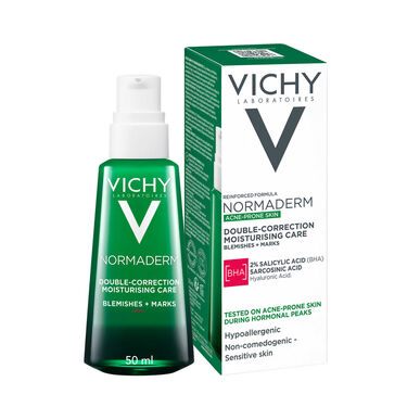 Vichy Normaderm Phytosolution Soin Quotidien Gelkrem Korrigerer ujevnheter Fet hud 50 ml 50 ml