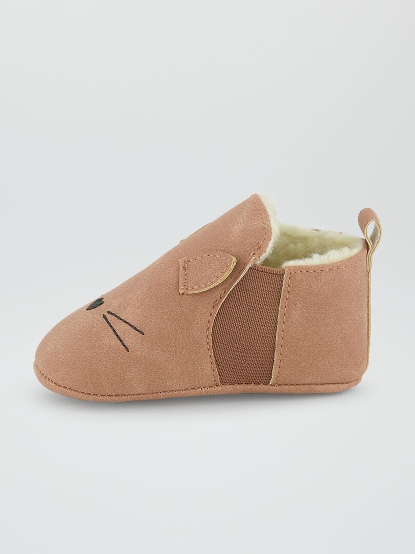 Botas acolchoadas - MARROM