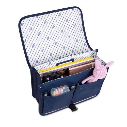 Cabaia Cartable Discover Small Anafi bleu marine