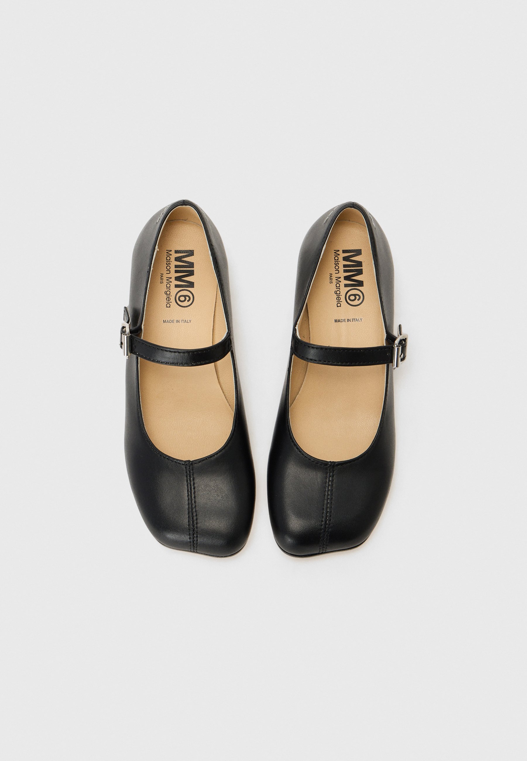 MM6 Maison Margiela ballerina's - zwart
