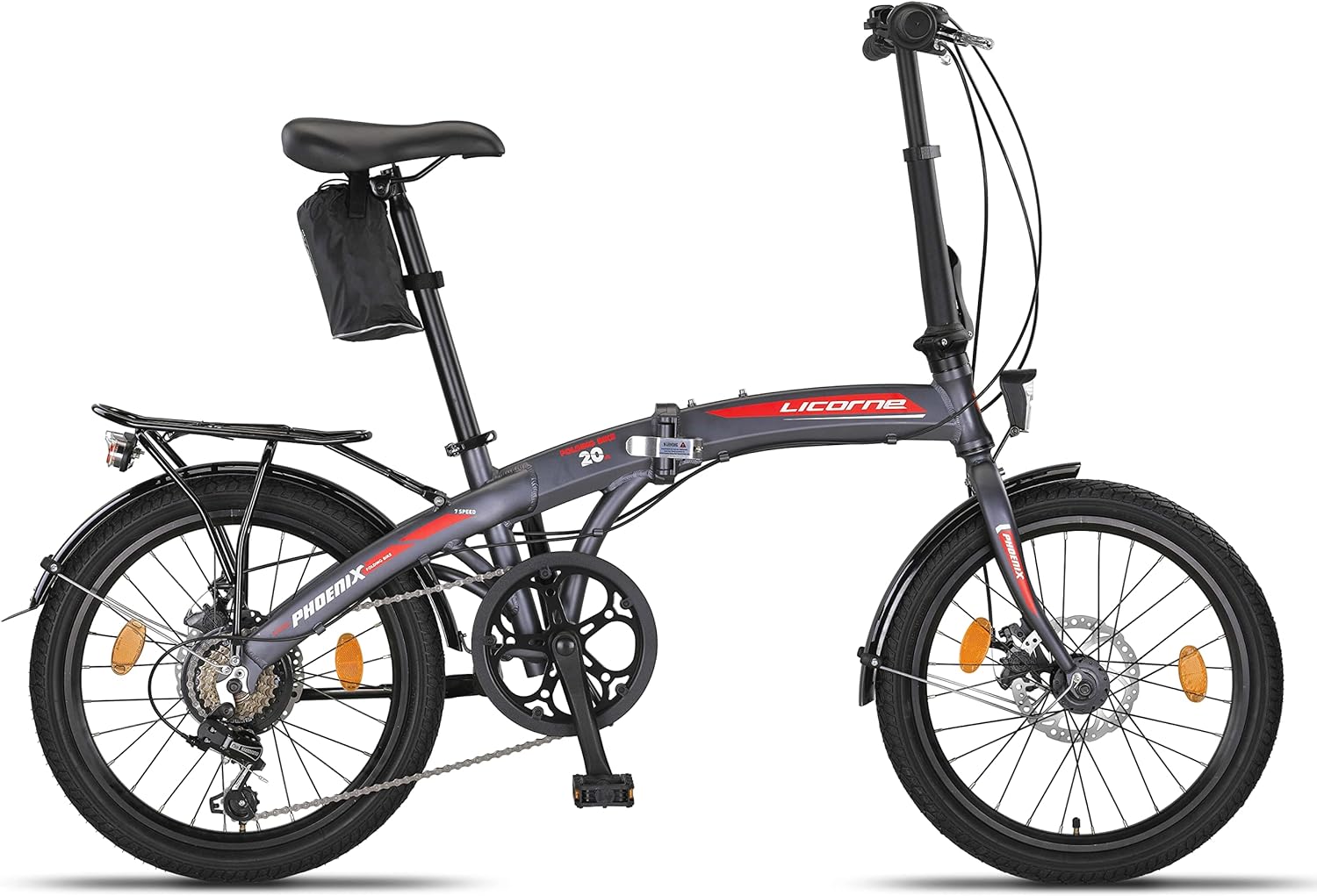 Licorne Bike Phoenix 2D, 20-Zoll-Aluminium-Faltrad