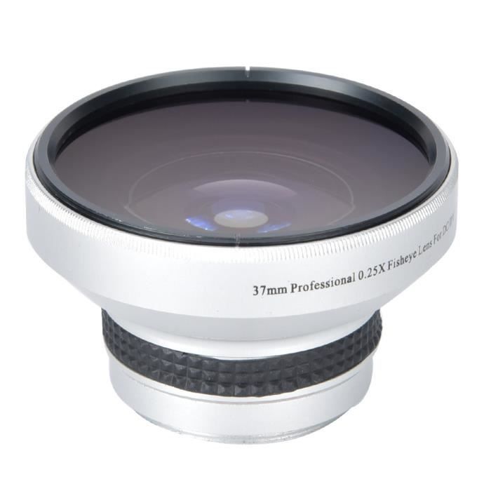 Lente ojo de pez adicional de 37 mm y 0,25x para cámaras de 37 mm - Vvikizy